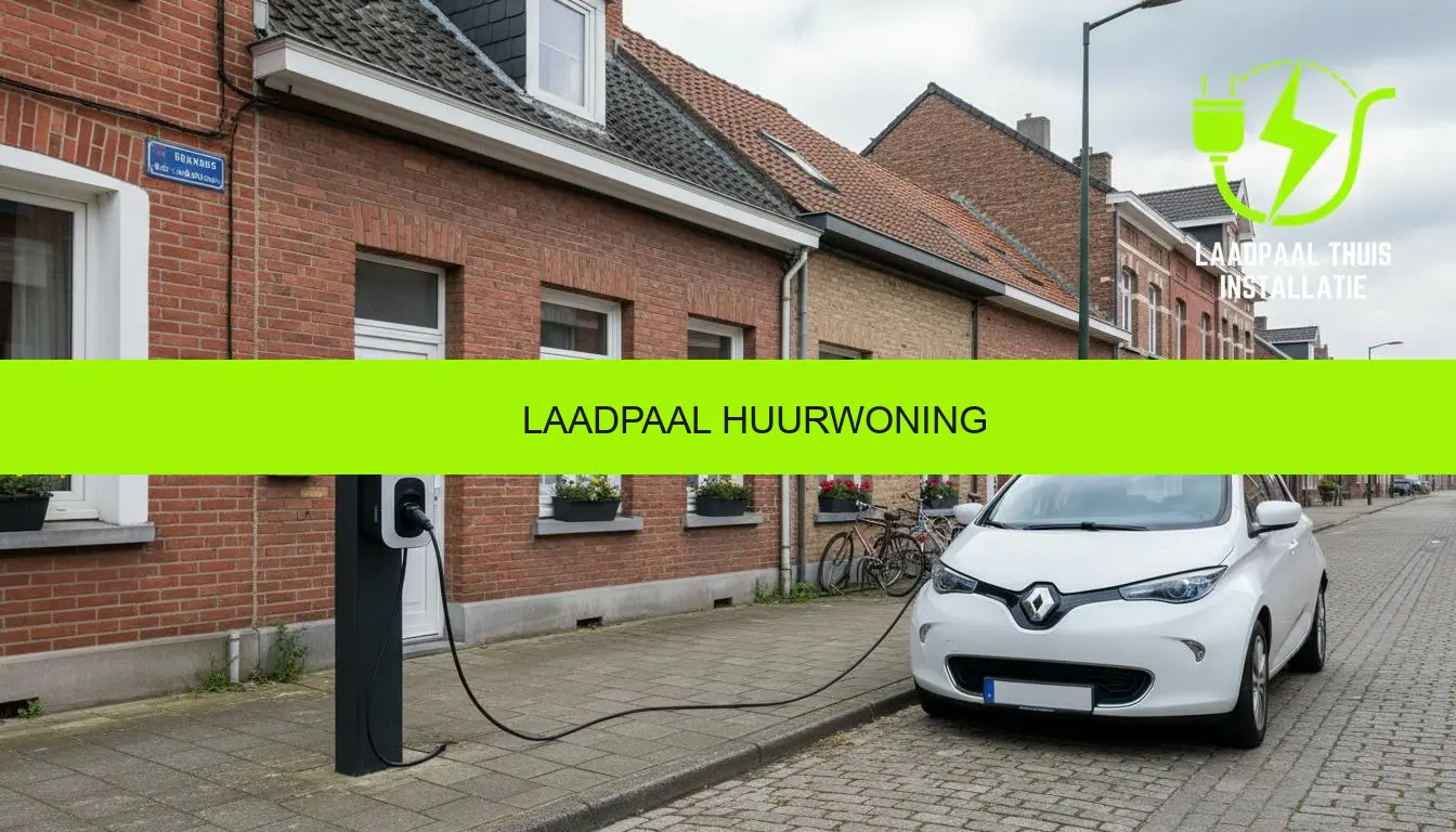 laadpaal huurwoning