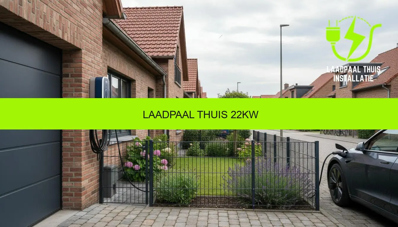 laadpaal thuis 22kw