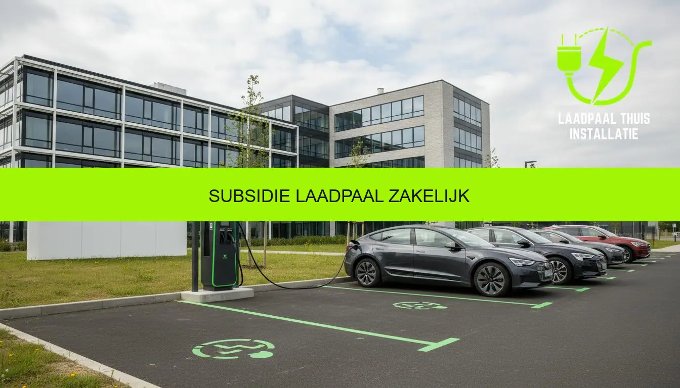 subsidie laadpaal zakelijk