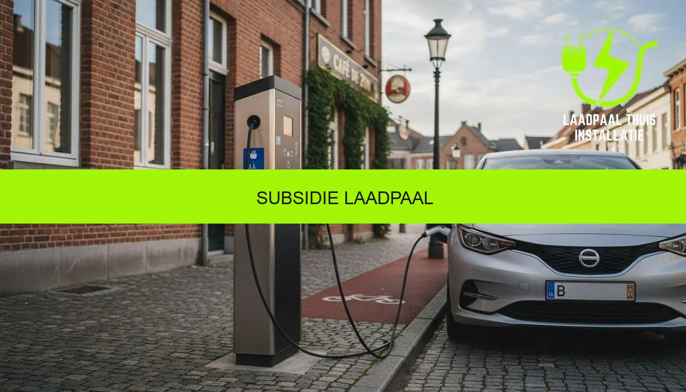 subsidie laadpaal